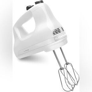 KitchenAid 5 Speed Hand Mixer with Dough Hooks